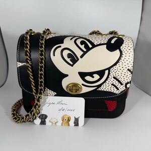 Disney Mickey Mouse X Keith Haring Madison Shoulder Bag 19
